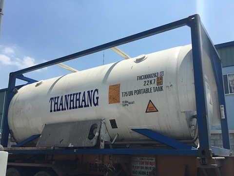 Dịch vụ vận tải khí công nghiệp bằng đường biển